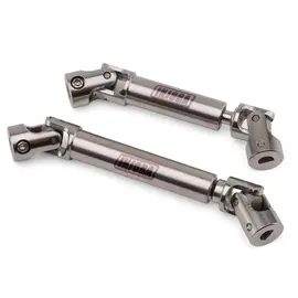 Injora INJSCX24-151SR  SCX24 Stainless Steel Drive Shafts Set (C10/JLU/Bronco/Base Camp/4Runner) (132mm Wheelbase)