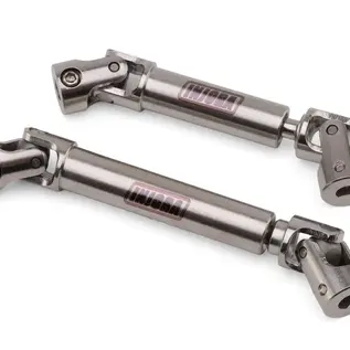 Injora INJSCX24-151SR  SCX24 Stainless Steel Drive Shafts Set (C10/JLU/Bronco/Base Camp/4Runner) (132mm Wheelbase)