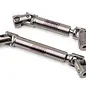 Injora INJSCX24-151SR  SCX24 Stainless Steel Drive Shafts Set (C10/JLU/Bronco/Base Camp/4Runner) (132mm Wheelbase)