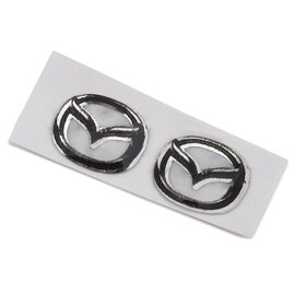 SRC Sideways RC SDW-BADGES-MAZDA  Mazda Badges (2) (Miniature Scale Accessory)