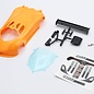 Reflex Racing RAW-001-SO Reflex Racing MF-1 ABS Plastic Body Set (Yellow Sea Orange)