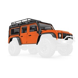 Traxxas TRA9712-ORNG  TRX-4M Body Land Rover Defender complete - Orange