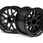 HPI HPI109156  BBS Spoke Wheel, 48X31mm, Black, 9mm Offset, (2pcs)