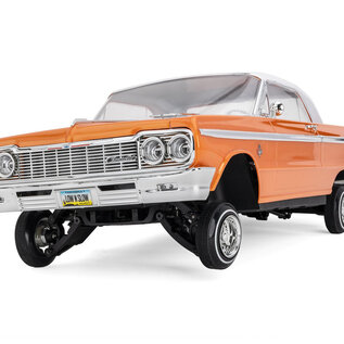 Redcat Racing RER32895-Orange & White  SixtyFour RC Car - 1:10 1964 Chevrolet Impala Hopping Lowrider