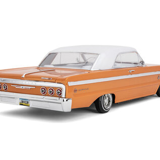 Redcat Racing RER32895-Orange & White  SixtyFour RC Car - 1:10 1964 Chevrolet Impala Hopping Lowrider
