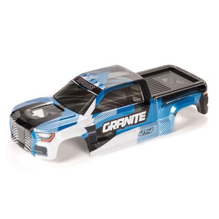 Arrma ARA-1621  GRANITE Clipless Painted Decaled Trimmed Body, Blue