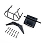 TLR / Team Losi LOS-4253  Rear Bumper Set, Black: 22S DLM