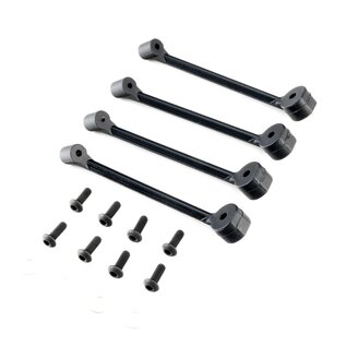 TLR / Team Losi LOS-4255  Support Strut Set, Black: 22S DLM
