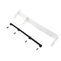 TLR / Team Losi LOS-4695  Rear Spoiler Set, White: 22S DLM