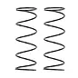 Team Associated ASC81743  16mm Shock Springs, Purple 4.85 lb/in, L66, 6.0T, 1.4D