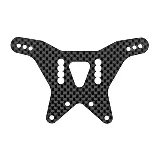 Team Associated ASC6723  RC10 FT CARBON FIBER REAR SHOCK TOWER, 3.5mm