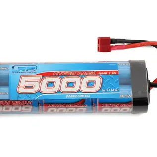 LRP Electronics LRP71145U  6-Cell Hyper Pack NiMH Stick Battery w/T-Style Connector (7.2V/5000mAh)