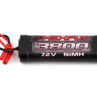 Redcat Racing RER03495  6-Cell NiMH Battery w/Banana 4.0 Connector (7.2V/3800mAh)
