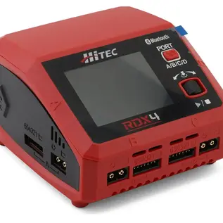 Hitec HRC44354  RDX4 Quad Smart LiPo Battery Balance Charger (6S/10A/AC-200W/DC-400W)