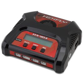 Redcat Racing RER07788  Hexfly HX-403 Dual Port AC/DC LiPo/LiFe Battery Charger