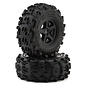 UPG-10003  Saw Blade 2.8" Pre-Mounted Off-Road Tires w/5-Star Wheels (2) (17mm/14mm/12mm Hex)