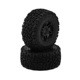 UPG-10019  Desert Claw SC 2.2/3.0" Pre-Mounted Short Course Truck Tires (2) (17mm/14mm/12mm Hex)