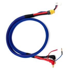 Racers Edge RCE1172XL  Pro Charge Lead Set 4mm / 5mm Bullet, Female XT90, 36" Long