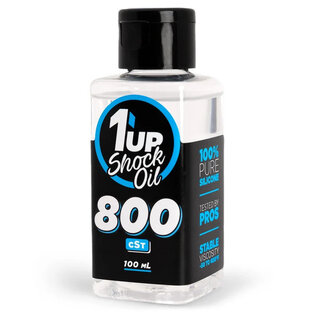 1UP Racing 1UP100800  Pure Silicone Shock Oil - 800cSt / 60wt 100mL