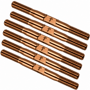 1UP Racing 1UP74911BRONZE  Pro Duty Titanium Turnbuckle Set - AE RC10B7.1 (Bronze)