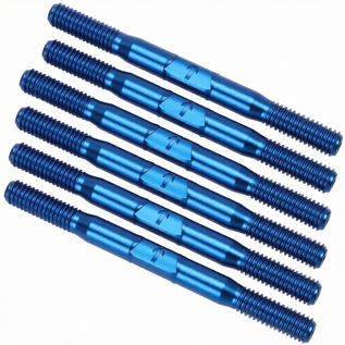 1UP Racing 1UP74911BLUE  Pro Duty Titanium Turnbuckle Set - AE RC10B7.1 (Blue)