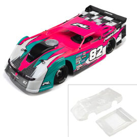 Proline Racing PRO373717  1/12 Pre-Cut Dirt Late Model Tombstone Hi-Performance Clear Body: Losi GROM ALM and NASCAR