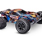 Traxxas TRA37454-4  Orange Rustler 2WD Brushless
