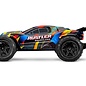 Traxxas TRA37454-4-YLW  Yellow Rustler 2WD Brushless