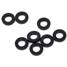 Yokomo YOKZC-A3610BA  Black 3x6x1.0mm Aluminum Shim (8)