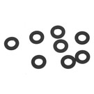 Yokomo YOKZC-A3605BA  Black 3x6x0.5mm Aluminum Shim (8)