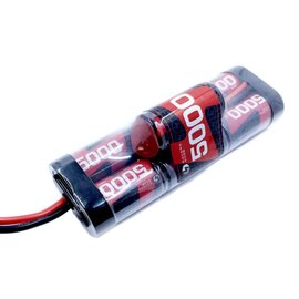Racers Edge RCESP50007HIC3  5000mAh 8.4V 7-Cell NiMH Hump Battery Pack with IC3