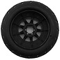 UPG-10014  Street Radials 2.2" Pre-Mounted On-Road Tires for Mini Maxx®/XRT® & Mini Kraton® (2) w/12mm Narrow, 12mm Wide, & 14mm Hexes