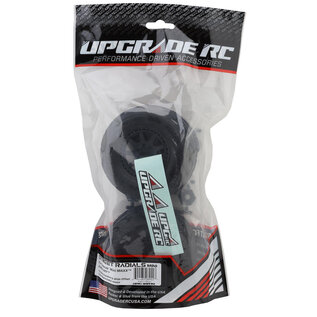 UPG-10014  Street Radials 2.2" Pre-Mounted On-Road Tires for Mini Maxx®/XRT® & Mini Kraton® (2) w/12mm Narrow, 12mm Wide, & 14mm Hexes