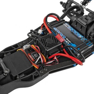 Team Associated SR10M RTR Electric Brushless 2WD Dirt Oval Car (Blue) With Battery & Charger