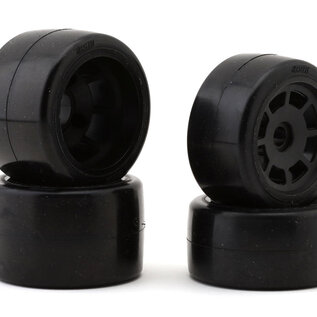 BSR BSRRR1003 1/10 Front Race Radials Tires for Pan Car Carpet Oval racing (2)