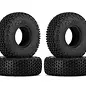 Injora INJT7021  Injora Axial SCX30 0.7" XHX Pin Micro Rock Crawler Tires (4) (40mm OD) (S5) w/Foam Inserts