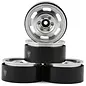 TREAL TLHTWHEEL-154  Type G 1.9" Vintage Wagon Beadlock Wheels (Silver) (4) (129.5g)