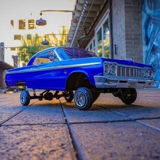 Redcat Racing RER32894-Light Blue & White  SixtyFour RC Car - 1:10 1964 Chevrolet Impala Hopping Lowrider