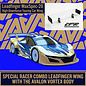 Avalon Racing AV-001-05  Avalon Vortex 1:10 Touring Body Shell 190mm 0.5mm w/  MaxSpec-20 High Downforce TC Wing