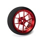 Spektrum SPM-1081  Aluminum Wide Wheel, Spoke, Red