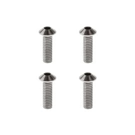 OfficinaRC OFC-SB25X8  SB2.5X8 M2.5x8 Titanium Button Head Screws (4)