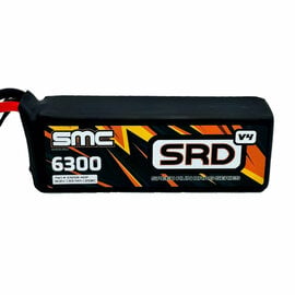 SMC SMC63250-4S1PV4QS8  SRD-V4 14.8V-6300mAh-250C LiPo w/ QS8 Plug