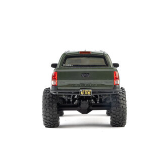 Axial Racing AXI-3289T1  SCX30 Toyota Tacoma TRD Pro Extreme Off-Road 4X4 RTR Brushed Rock Crawler, Green