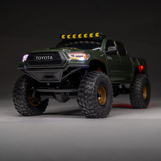 Axial Racing AXI-3289T1  SCX30 Toyota Tacoma TRD Pro Extreme Off-Road 4X4 RTR Brushed Rock Crawler, Green