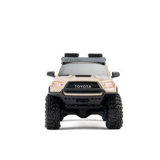 Axial Racing AXI-3289T2  SCX30 Toyota Tacoma TRD Pro Extreme Off-Road 4X4 RTR Brushed Rock Crawler, Tan