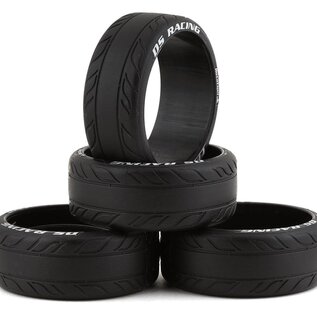 DS Racing DSC-HF-1SE  Finix Friction HF Treaded Drift Tires (4) (HF-1)