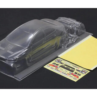 Pandora PAB-3157  1/10 Mitsubishi Lancer Evolution X Drift Body Set (Clear) (257-260mm)