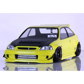 Pandora PAB-3188  1/10 Honda Civic EK9 Type-R Drift Body Set (Clear) (257-260mm)