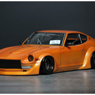 Pandora PAB-3216  1/10 Nissan S30 Fairlady Z STAR ROAD Drift Body Set (Clear) (257-260mm)