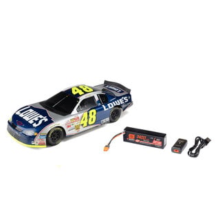 TLR / Team Losi LOS1120248  1/12 NASCAR RC Race Car Jimmie Johnson No. 48 Lowes Chevrolet Monte Carlo 2S AWD RTR Brushed,